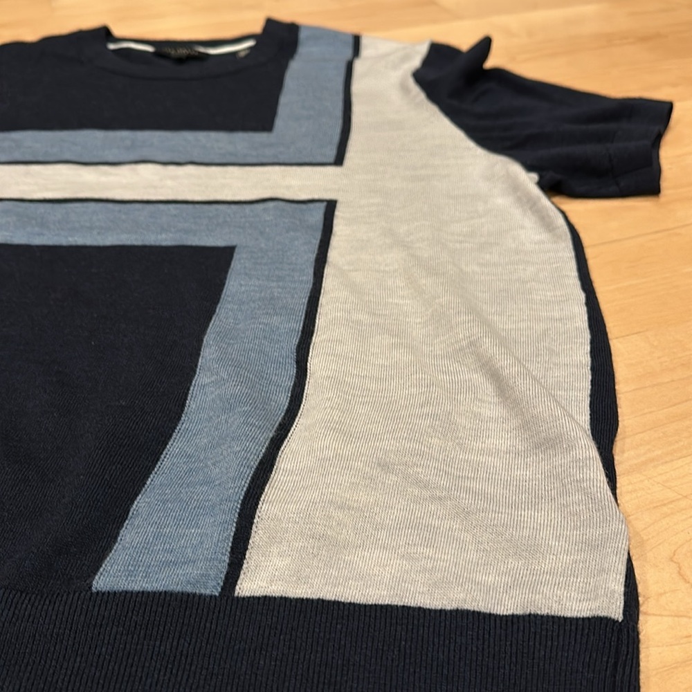 Ted Baker Tiltz Colour Block-Print Wool Knitwear - image 6